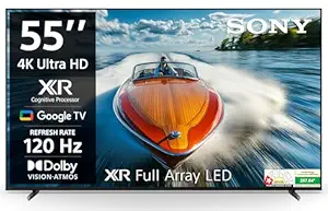 Sony 139 cm (55 inches) Bravia XR Series 4K Ultra HD Smart Full Array LED Google TV XR-55X90L (Black) - Image 1