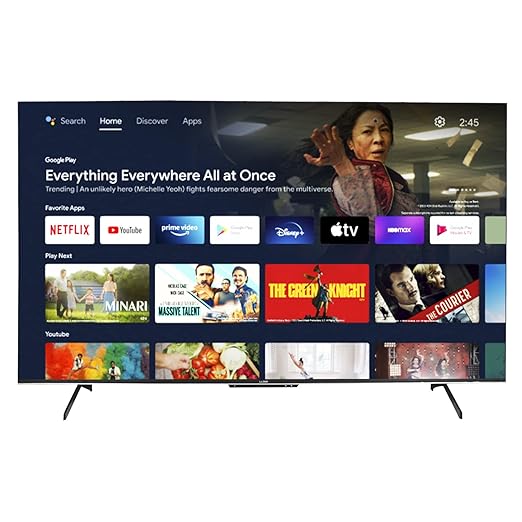 LLOYD 163 cm (65 inches) 4K Ultra HD Smart QLED TV 65QX900D (Black) - Image 1
