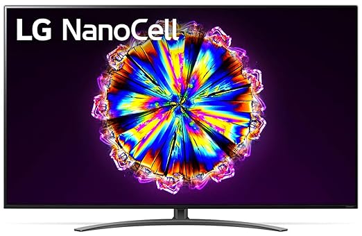 LG 139 cm (55 inches) NanoCell 4K Ultra HD Smart LED TV 55NANO91TNA (Ceramic Black) - Image 1